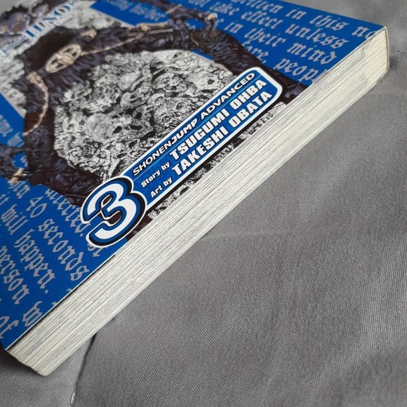 Death Note 3 Paperback Book Manga By Tsugumi Ohba Horror Shonenjump Advanced - Picture 6 of 13